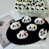 Popular Lindo y Lindo Paquete de Expresiones Peluche de Panda Rojo Dibujos Animados Pasador Infantil Pinza Lateral para Niña Pasador de Estudiante