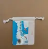 Bolsa de Algodón Puro con Cordón en Stock Bolsa de Lona a Prueba de Polvo Almacenamiento de Algodón y Lino Ecológica Bolsa de Cordón en Blanco para Zapatos Personalizada Transfronteriza
