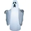 Nuevos accesorios de diseño de lugar de Halloween para exteriores, decoración de patio, modelo de aire inflable de calabaza, fantasma, globo de fantasma
