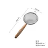 Filtro pantalla espina de pescado comida para bebé colador para bebé leche de soja cocina repostería acero inoxidable harina jugo filtro residuo doméstico