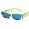 Nuevas Gafas de Sol de Moda de Color Caramelo con Montura Pequeña Gafas de Sol Personalizadas Transfronterizas Europeas y Americanas para Mujer Gafas de Colores Coloridos de Moda