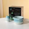 Exclusivo Transfronterizo Tazón Japonés de Matcha con Pico de Amazon Juego de Accesorios para Juego de Té Soporte para Batidor de Té Ceremonia del Té Japonesa