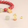 Tienda de Fábrica Pulsera de Cinabrio con Alto Contenido de Fortuna y Bendición Pulseras Regalos para Hombres y Mujeres Se Puede Enviar en Nombre de Otros