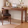 Escritorio de Madera Maciza Nórdico para el Hogar, Escritorio Simple para Computadora, Sala de Estudio, Escritorio Minimalista de Oficina, Banco de Trabajo, Escritorio de Estudio para Dormitorio, Escritorio para Escribir