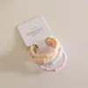 Pacote com 4~Elásticos Coloridos de Alta Qualidade Grau de Exportação, Elásticos Básicos Versáteis de Alta Elasticidade Que Não Danificam o Cabelo, para Mulheres
