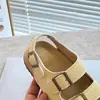 Zapatos de Verano Retro Mate 2025 para Niños Sandalias de Corcho para Niños Sandalias Birkenstock para Niñas Suela Suave Antideslizante Zapatos Romanos
