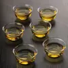 Taza Elegante Vidrio Espeso Resistente a Altas Temperaturas Juego de Té Casero Infusor de Té Separación de Té y Agua Preparación de Té con un Botón