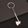 Adecuado para Herramientas de Simulación Llavero Metal Creativo Llave Inglesa Tornillo Martillo Llavero Coche Pequeño Regalo Colgante