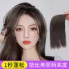 Mecha de Peruca para Aumentar o Volume do Cabelo, Dispositivo Fofo, Aplique de Peruca, Cabelo Natural, Aplique de Cabelo de Uma Peça, Almofada Espessante Sem Marcas em Ambos os Lados, Almofada para Raiz do Cabelo
