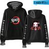 Sudadera con capucha de dos piezas falsas para hombre y mujer con estampado 2D de anime de nuevo estilo que es tan guapo que tú
