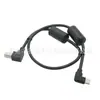 Cabo de Dados/Carregamento USB Bm para Cotovelo Personalizado com Anel Magnético Dupla Blindagem Tipo-C cm