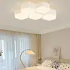 [Wow] Lámpara de Techo para Sala de Estar Creativa Bola de Panal Atmosférica Comedor Dormitorio Lámpara LED Lámpara Simple Moderna