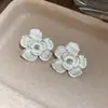 Pequeños Pendientes de Florales Estilo Chanel para Mujer 2026 Nuevos Pendientes Elegantes Retro Franceses Primavera Verano Frescos Versátiles Accesorios para Pendientes Venta al por Mayor