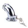 Cerradura de Castidad de Metal CB Lock Bondage Masculino Cerradura de Pene Pene JJ Jaula para Pájaros Precaución Lujuria Precaución Lujuria Precaución Lujuria Precaución Lujuria Productos para Adultos Sexo