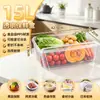 Contenedores de almacenamiento de alimentos de grado comercial, rectangulares, engrosados, herméticos, para almacenamiento en refrigerador, plástico transparente, aptos para congelación y almacenamiento de muestras