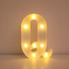 Venda quente 26 Inglês letras luzes LED símbolo modelagem luzes digitais aniversário confissão proposta atmosfera decorativo luzes coloridas