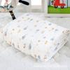 2.5m Ancho Gasa Doble 40 Estampado Digital Teñido en Hilo Blanco Lavado Scrub Crepé de China Tela Textil para el Hogar Tela para Edredón