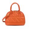 Bolsa de Moda de Verão para Mulheres 2025 Nova Bolsa Popular Losango Simples de Ombro Transversal Bolsa Texturizada Concha