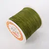 No. 72 línea de jade 0.8mm línea para bisutería con cuentas línea para joyería hecha a mano con cuerda roja cuerda para pulsera tejida en stock venta al por mayor