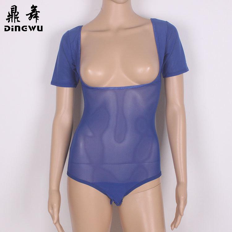 连体托胸短袖-7