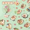 Pegatinas de Cristal con Relieve Luminoso Estéreo 3D Pegatinas de Animales Lindos de Dibujos Animados para Niños Pegatinas Hechas a Mano Pegatinas de Recompensa