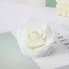 Fornecimento Direto da Fábrica de Cabeças de Rosa Artificiais em Várias Cores para Arranjos de Casamento, Paredes de Flores, Decoração de Casa, Flores Artificiais, Atacado em Estoque Ws