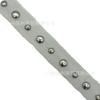 Uña punk de metal cuenta de cuatro garras cuenta semiredonda remache accesorios de ropa equipaje fabricantes de cincha de algodón suministro al por mayor