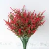 Espiga de Trigo Artificial de 7 Galhos Transfronteiriça Lavanda Flor Falsa Decoração Planta Artificial Flor Artificial Estilo Pastoral Flor Artificial Roxa