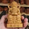 Auténticos Adornos de Tuiya de Taihang Dios de la Riqueza, Muebles para el Hogar, Artesanías Sólidas, Apertura y Riqueza