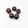 Arce Perlas Sueltas Cojín de Asiento Acolchado Empaque Accesorios de Ropa Paquete Bolsillo con Solapa Pantalones Agujero Grande Perlas de Madera Perlas Hechas a Mano para Manualidades