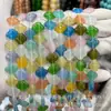 12mm Olho de Gato Liso Trevo de Quatro Folhas Contas Soltas Pulseira Colar DIY Acessórios de Joia Contas Semi-Acabadas Atacado