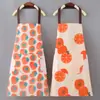 Delantal Caqui Ruyi Moda Femenina Hogar Cocina Cocinar Limpiar Cintura Manos Alto Valor Impermeable y Resistente al Aceite Delantal