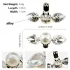 Accesorios para Zapatos de Tacón Alto de Mujer, Hebilla de Clip Multifuncional Desmontable Superior, Hebilla de Perla, Aleación Cristal Perla Transfronteriza