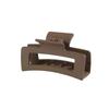 Traje de pinza Amazon esmerilado quilla grande pinza de garra brillante pintura de goma pasador de pelo pinza de plátano clip de maquillaje para baño