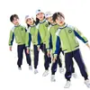 Uniforme Escolar Nuevo de Primavera y Verano para Estudiantes de Primaria y Secundaria traje Estilo Británico Uniforme de Jardín de Infancia Uniforme para Reunión Deportiva Uniforme de Grupo Ropa Deportiva