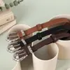 Cinturón de diseñador de nicho para mujer, estilo INS, para combinar con jeans, cinturón de cintura decorativo, personalizado, moderno, versátil, en stock