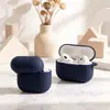 Adequado para Capas de Fone de Ouvido Airpodspro2, Capa Protetora de Silicone Fina Bluetooth para Fone de Ouvido Apple de Quinta Geração, Cor Sólida, Peça Única