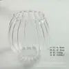 Taza Redonda Creativa para Cóctel, Vidrio de Borosilicato Alto Resistente al Calor, Taza para Café Latte Americano, Taza para Bebidas de Jugo, Taza para Postre