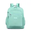 Mochila Nueva Mochila Estilo Simple Transfronterizo de Moda Ocio Viaje Estudiante Bolso Escolar Mochila Ligera de Nylon