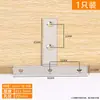 Código de Esquina de Acero Inoxidable Engrosado Soporte de Hoja de Hierro Fijo para Muebles Armarios Código de Esquina en Forma de L de Ángulo Recto de 90 Grados Marco de Soporte de Hierro Angular
