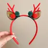 2026 Nuevo Festival de Navidad Pinzas para el Cabello de Niña Adorno para la Cabeza Estilo Bosque Linda Diadema de Astas Accesorios para Fotos de Ambiente