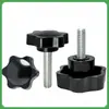 Parafuso com Cabo de Flor de Ameixa Parafuso Manual de Flor de Ameixa Manípulo Hexagonal Volante Estrela Rotativa Pomel Parafuso com Cabeça de Borracha