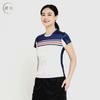 Traje de bádminton transpirable de secado rápido para hombre y mujer, camiseta de manga corta de verano con estampado, ropa de tenis de mesa, camisa de voleibol, falda, pantalones