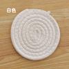 Posavasos de aislamiento térmico de estilo nórdico, tapete de mesa para cocina, tapete de ollas, tapete de aislamiento térmico tejido, tapete anticalor para alimentos, tapete de tela para tazas de té