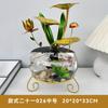 Lujo Ligero Agua Reciclada Pequeño Escritorio de Oficina Recepción Decoraciones Fábrica de Origen Adornos Modernos Afortunados de Gama Alta