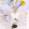 Nuevas Cuentas de Resina de Gama Alta con Forma de Mariposa Incrustada de Diamantes y Agujero Recto con Tul para Cadena de Teléfono, Llavero, Cadena de Bolso, Accesorios de Joyería DIY