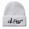Chapéu de Esqui para Menina Fofa Chapéu de Tricô Bordado para Menina Chapéu de Lã de Estudante Lil Peep