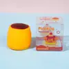 Juguete popular transfronterizo de plastilina tipo pudín, squishy para alivio del estrés, juguete squishy realista de frutas y verduras para alivio del estrés, venta al por mayor