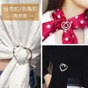 Hebilla de bufanda multifuncional de alta calidad, hebilla decorativa para bufanda, broche anti-luz para mujer, hebilla para fijar ropa, hebilla para corsage de cuello