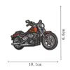 Parche Bordado de Motocicleta Todoterreno de Moda Vintage Cruiser Racing Motorbike Ropa de Mezclilla Reparación de Agujeros Decoración Personalizada